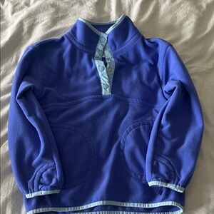 Athleta Girl Purple Fleece Pullover